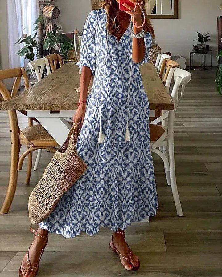 Jessica - Boho midi šaty