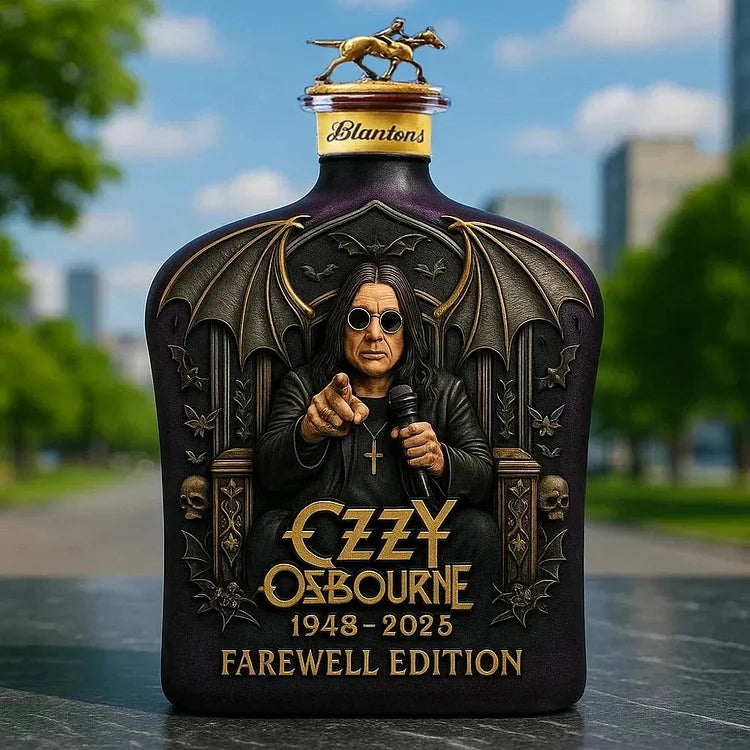 Domáce whisky - Limitovaná edícia s reliéfom Ozzyho Osbournea - 5