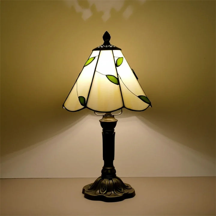 LEAFORA | RETRO sklenená lampa v tvare listu