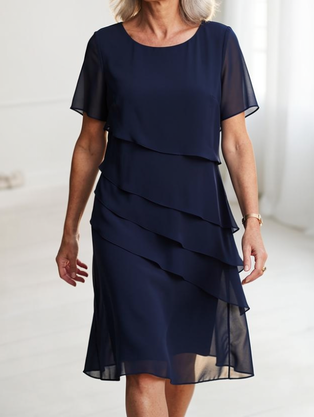 Dagmar – Róba elegancia plynúca s volánmi