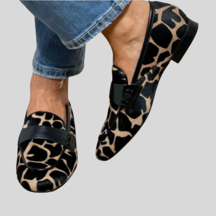 Catarina - Komfortné baletky s leopardím vzorom