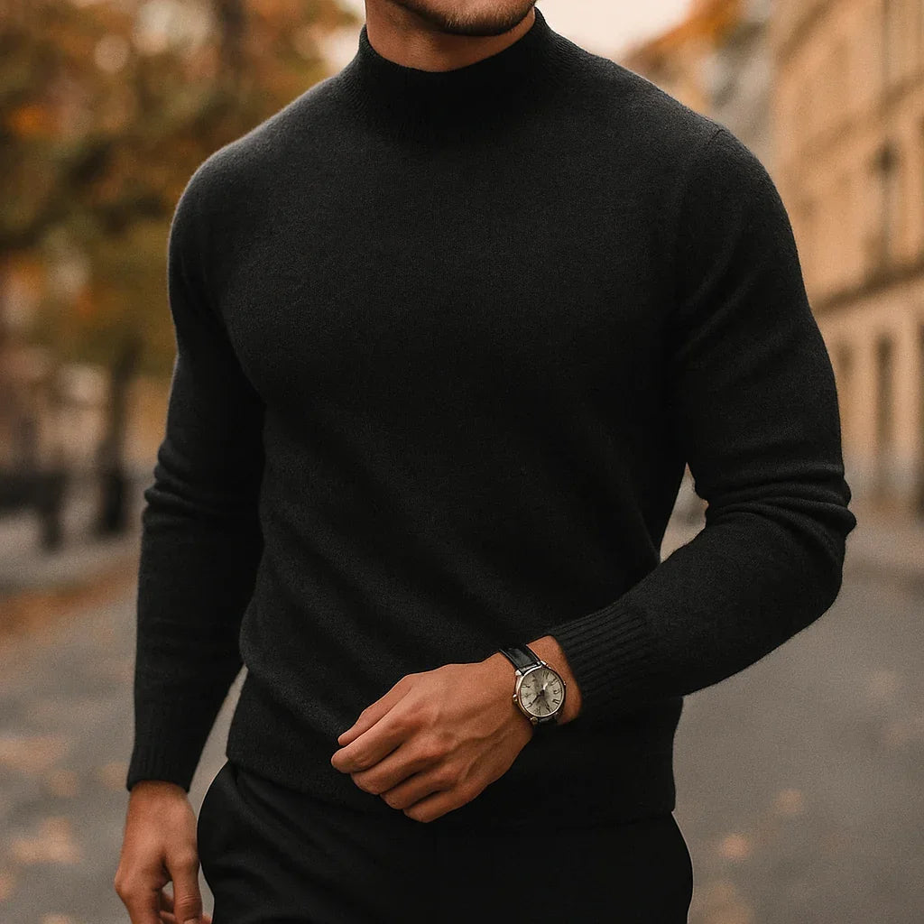 Leandro | Pletený rolákový sveter