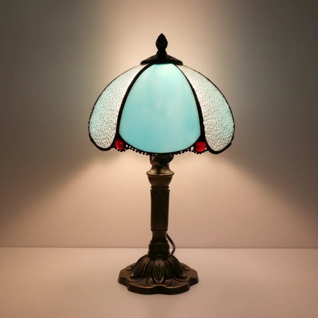 AZURIA | Luxusná modrá sklenená lampa