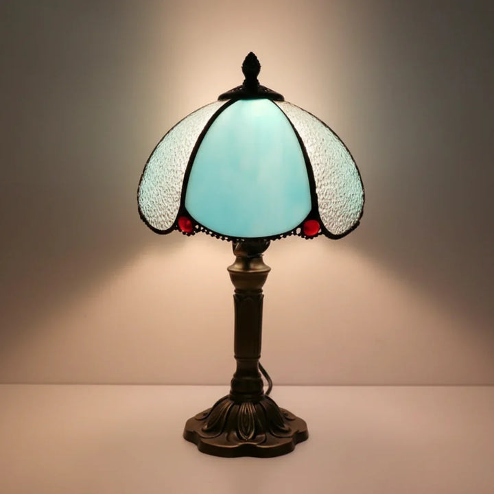 AZURIA | Luxusná modrá sklenená lampa