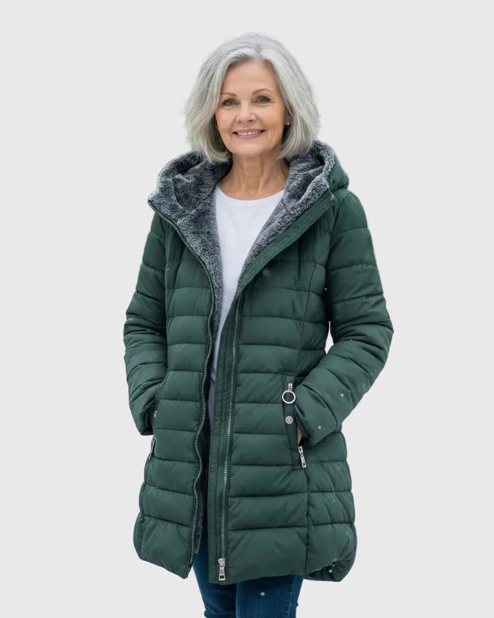Clair - Puffer kabát s fleecovou podšívkou