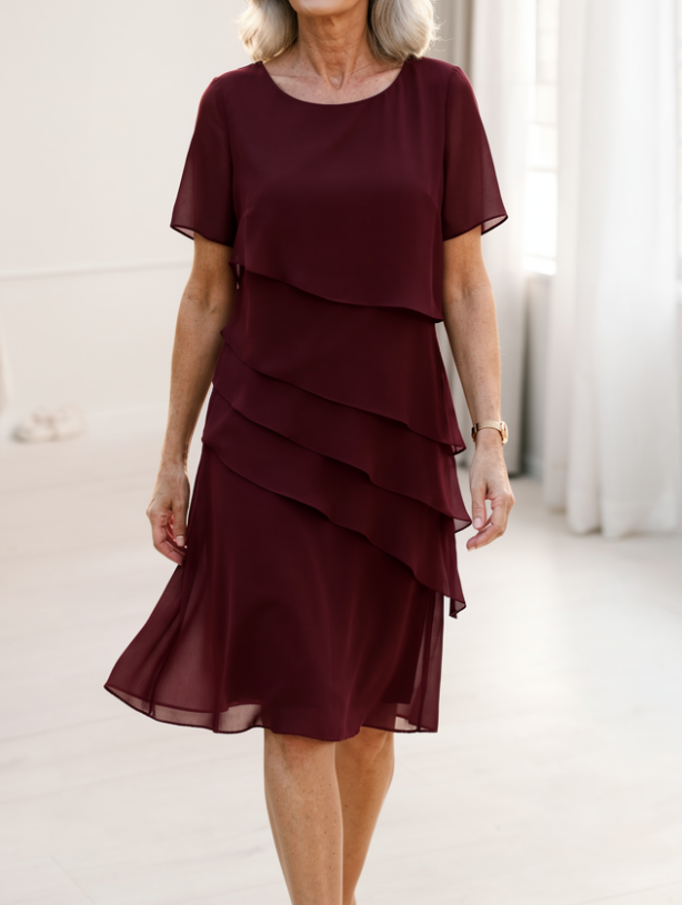 Dagmar – Róba elegancia plynúca s volánmi