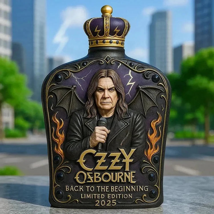 Domáce whisky - Limitovaná edícia s reliéfom Ozzyho Osbournea - 5