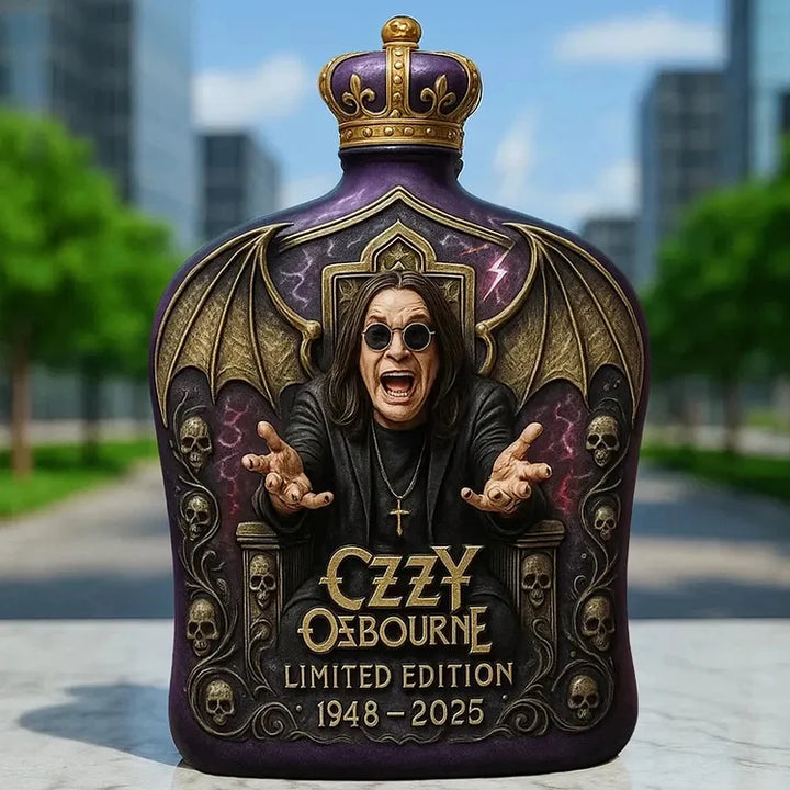 Domáce whisky - Limitovaná edícia s reliéfom Ozzyho Osbournea - 5