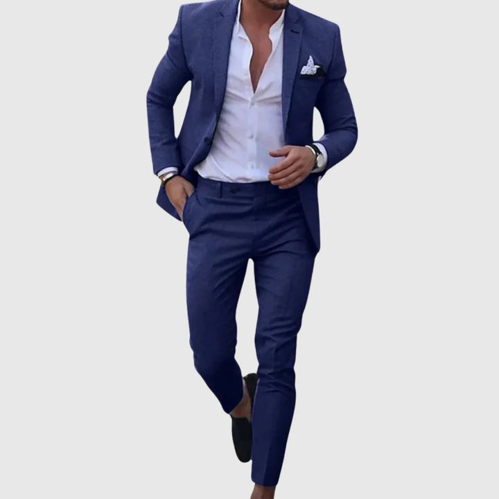 Elegantný pánsky oblek (sako + nohavice)