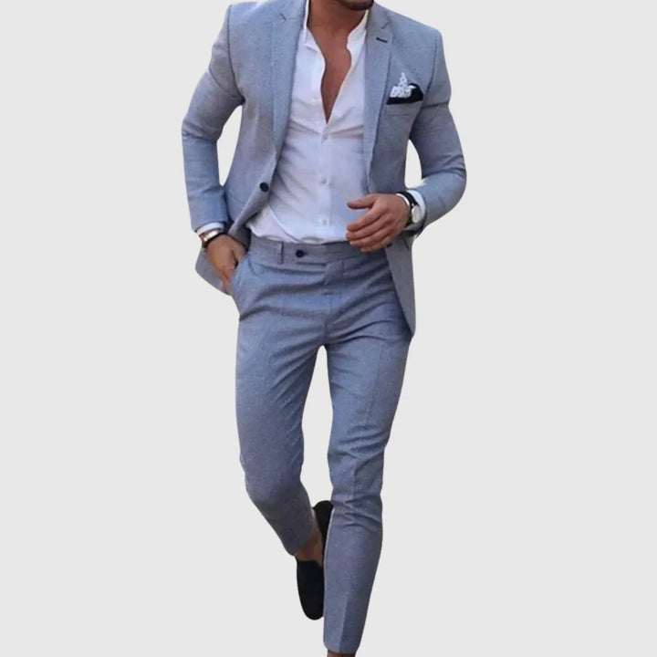 Elegantný pánsky oblek (sako + nohavice)