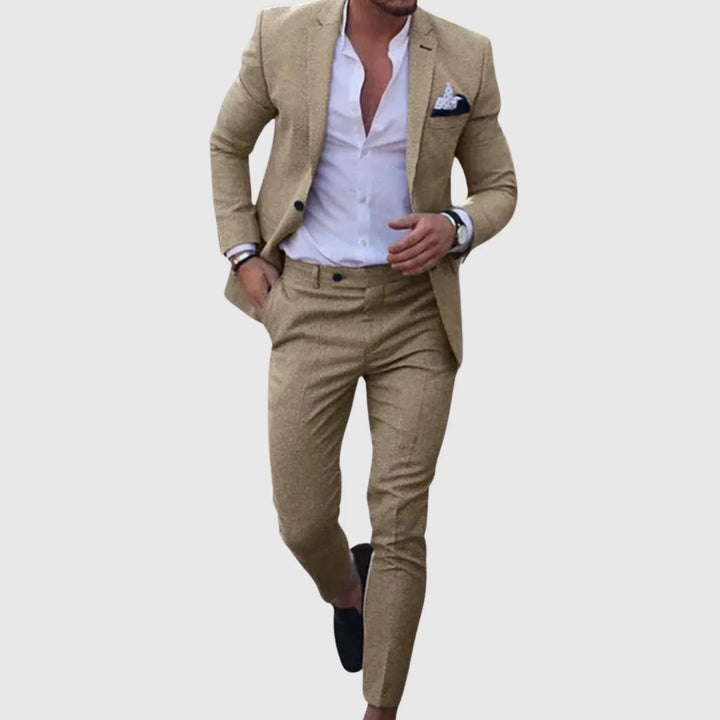 Elegantný pánsky oblek (sako + nohavice)