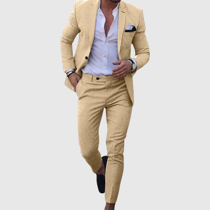 Elegantný pánsky oblek (sako + nohavice)