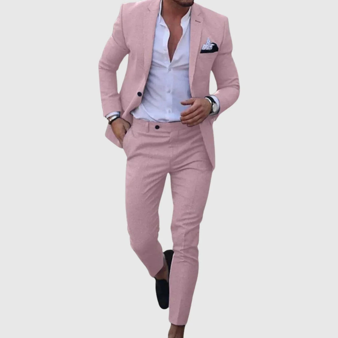 Elegantný pánsky oblek (sako + nohavice)