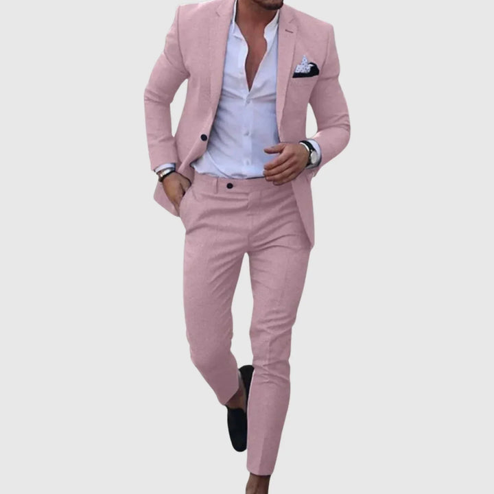 Elegantný pánsky oblek (sako + nohavice)