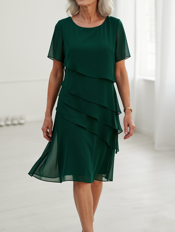 Dagmar – Róba elegancia plynúca s volánmi