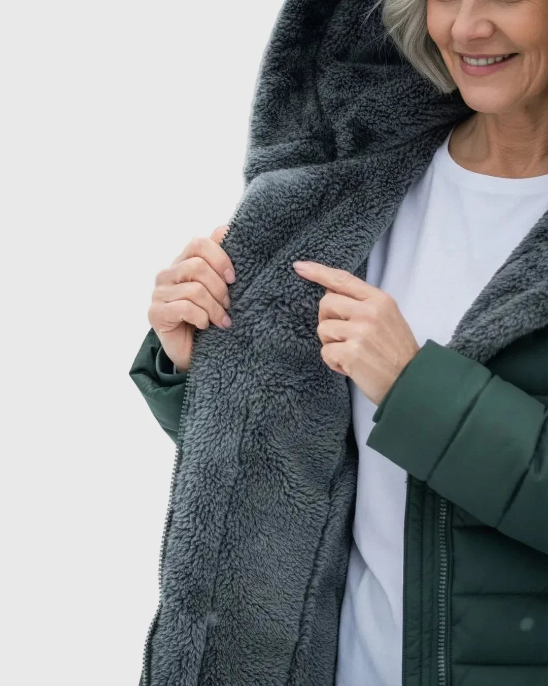 Clair - Puffer kabát s fleecovou podšívkou