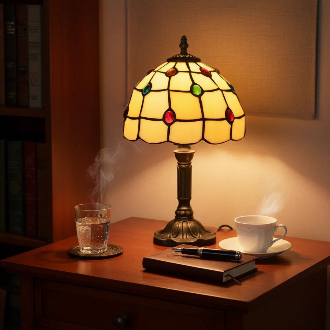 VINTARA | Zlatá svietiaca okenná lampa