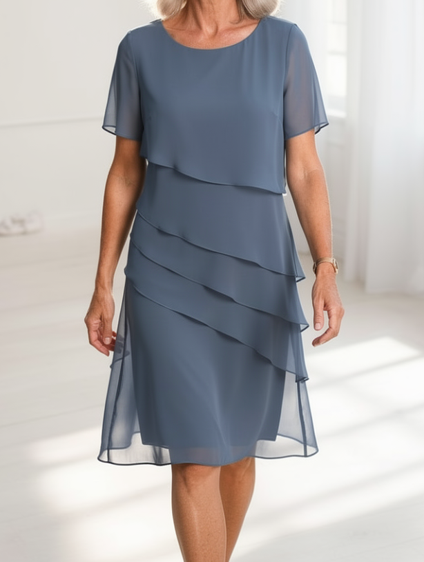 Dagmar – Róba elegancia plynúca s volánmi