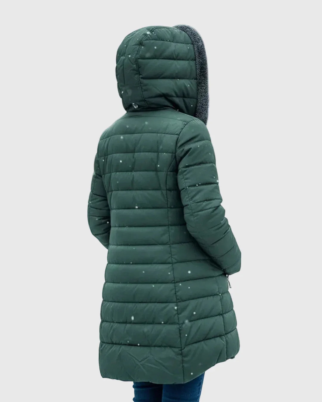 Clair - Puffer kabát s fleecovou podšívkou