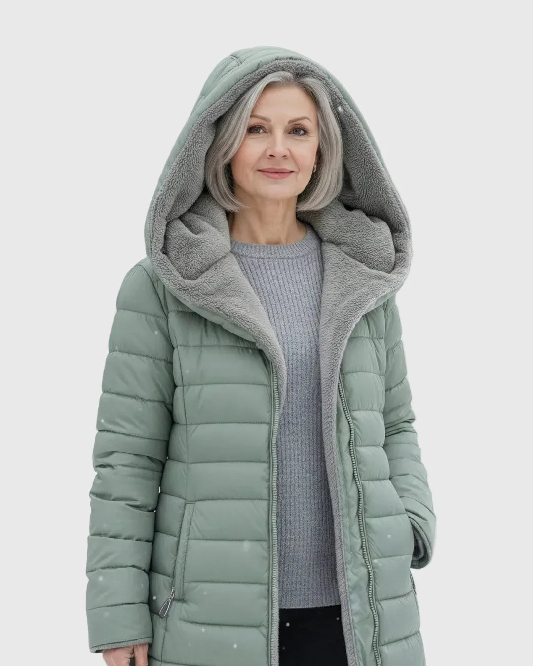 Clair - Puffer kabát s fleecovou podšívkou