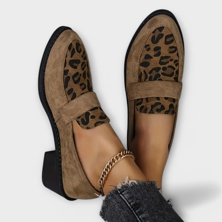 Karla  ｜ Elegantné dámske topánky s leopardím vzorom