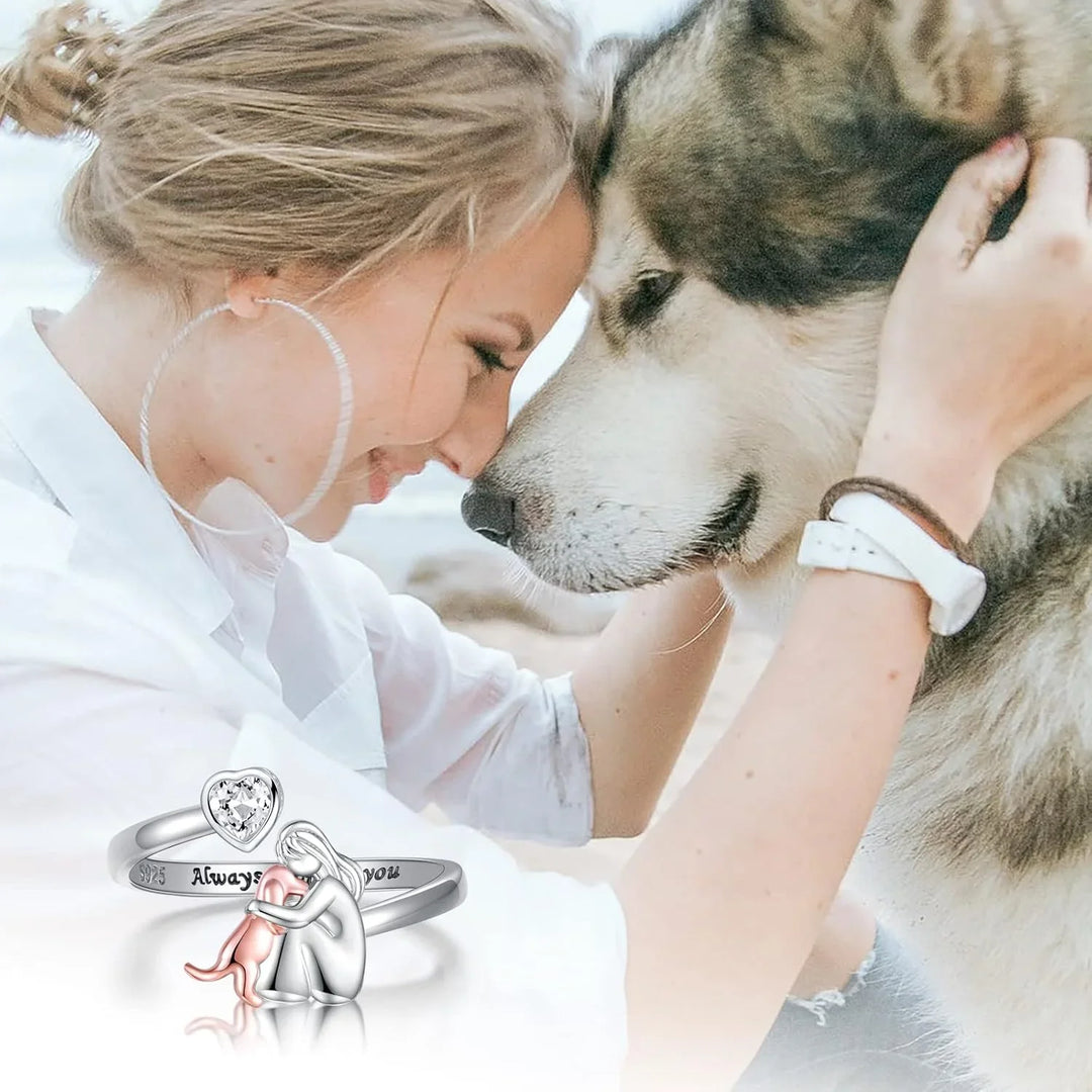 Always in My Heart | Nastaviteľný prsteň s kameňmi zo zirkónu