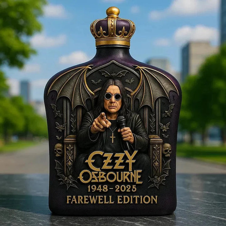 Domáce whisky - Limitovaná edícia s reliéfom Ozzyho Osbournea - 5