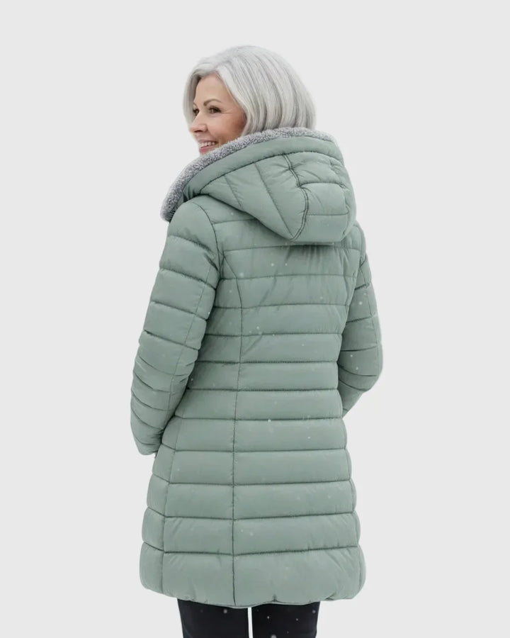 Clair - Puffer kabát s fleecovou podšívkou