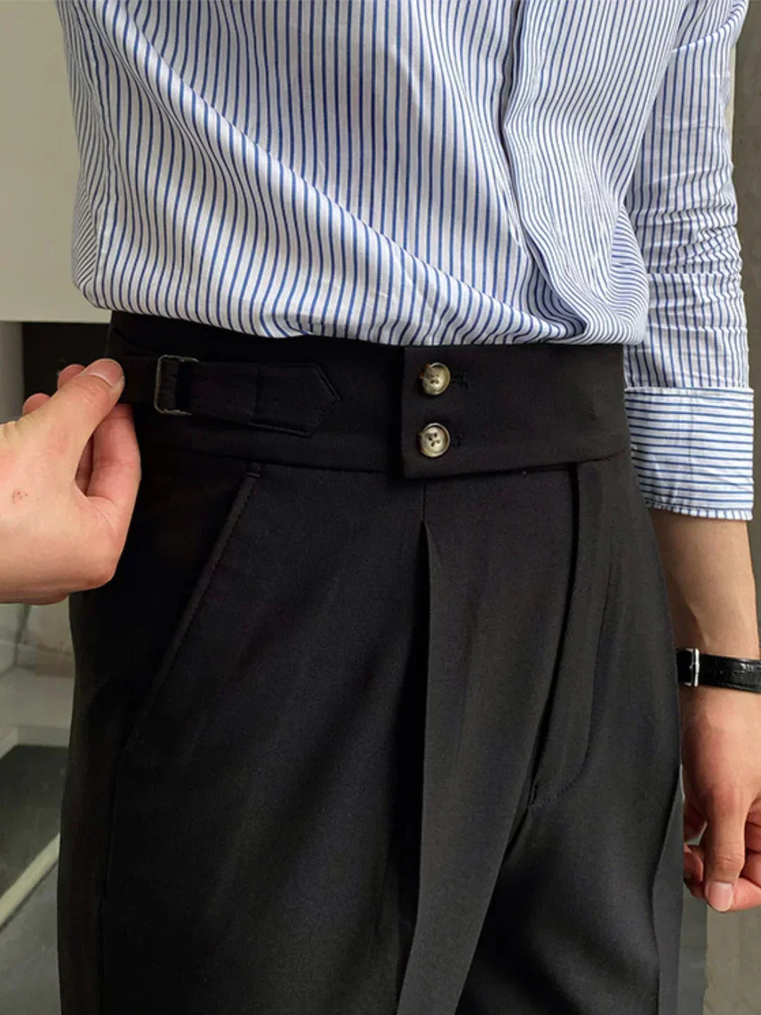 Elegantné klasické nohavice