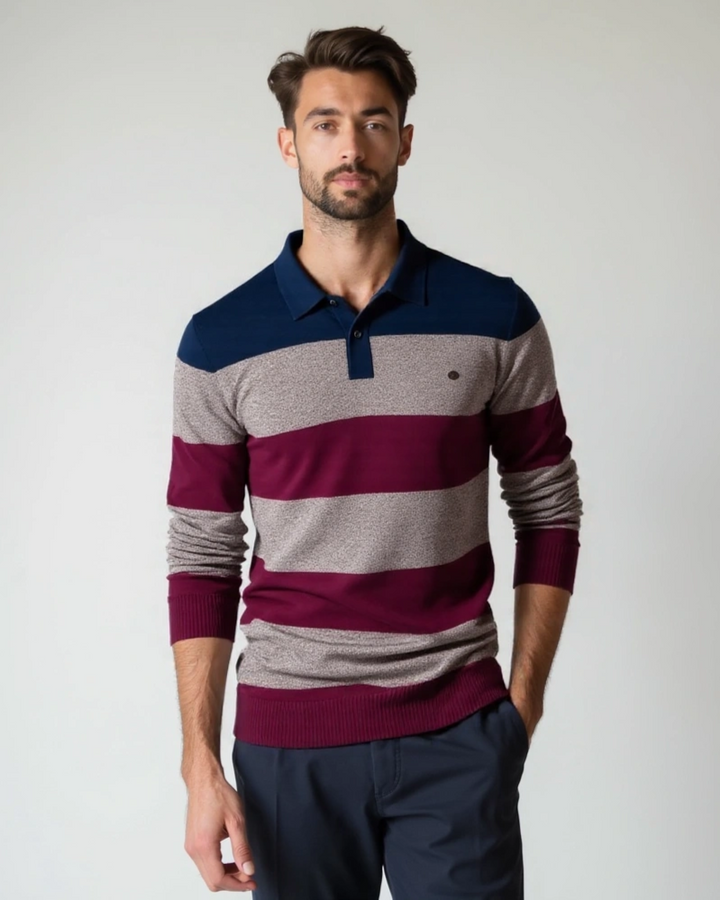Allan™ | Mikina s kapucňou a polovičným zipsom