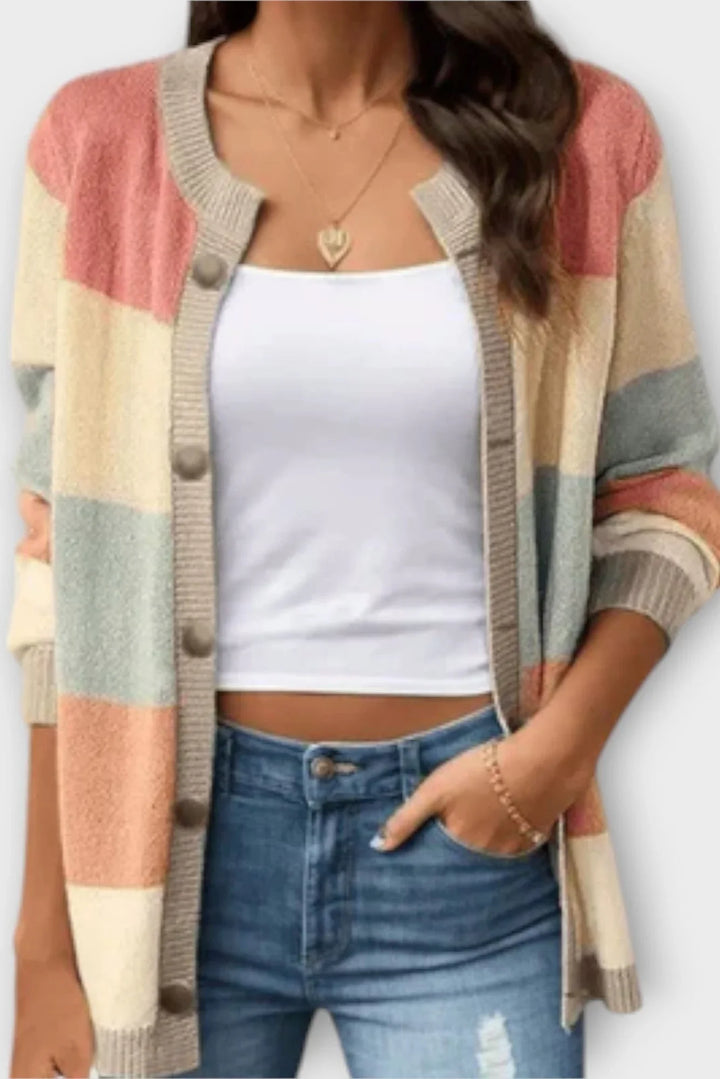 Amalie | Cardigan pruhovaný