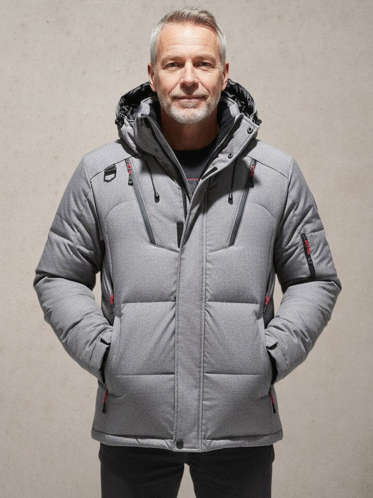 Arktis Pro™ | Pánska zimná parka jednofarebná