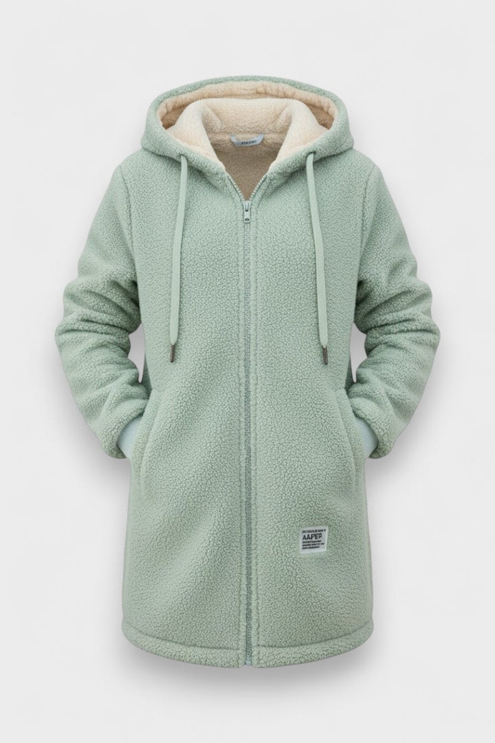 Birgitta  | Elegantná fleece bunda so severským dizajnom