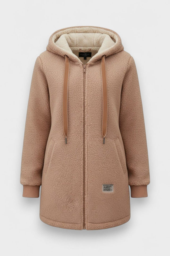 Birgitta  | Elegantná fleece bunda so severským dizajnom