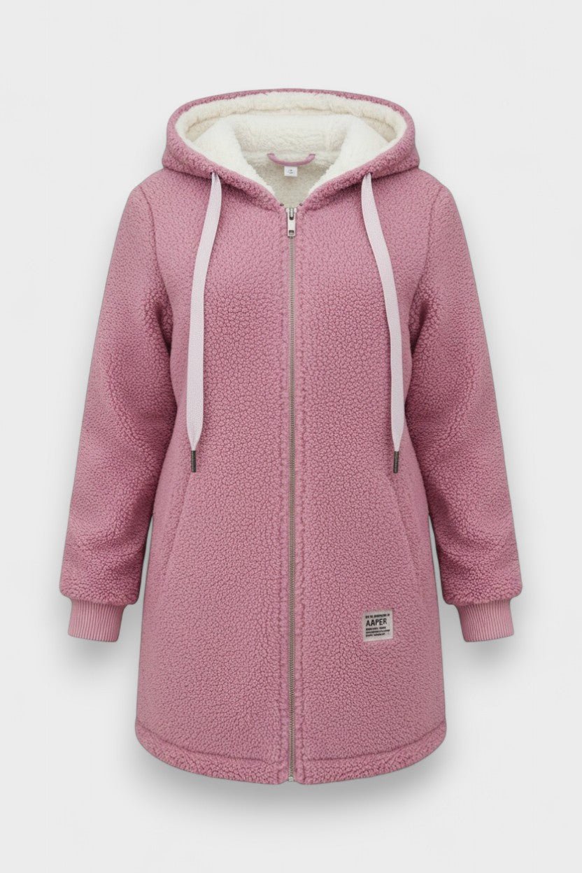 Birgitta  | Elegantná fleece bunda so severským dizajnom