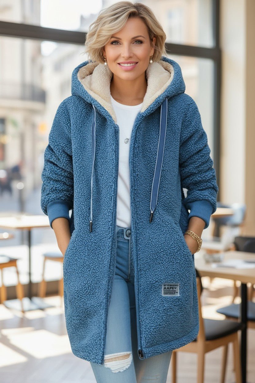 Birgitta  | Elegantná fleece bunda so severským dizajnom
