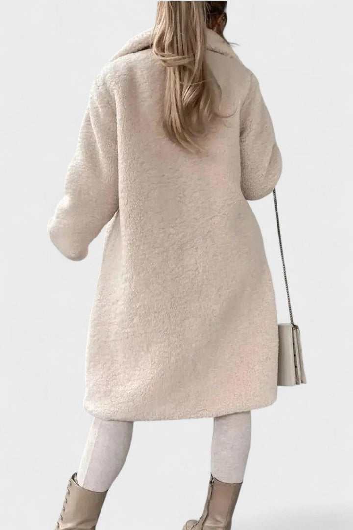 Birgitte  | Elegantná teddy bunda s luxusným dizajnom