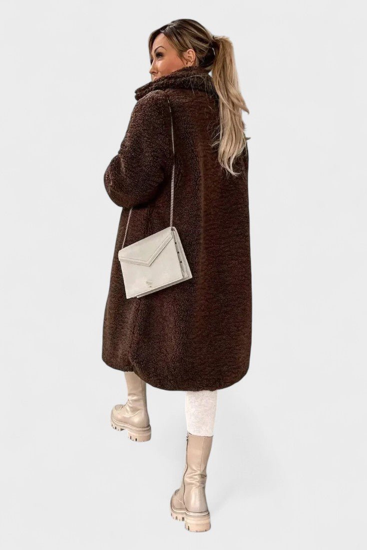 Birgitte  | Elegantná teddy bunda s luxusným dizajnom