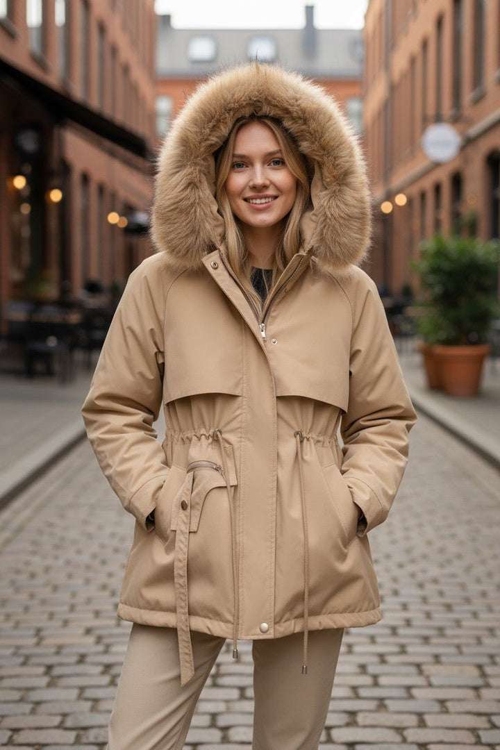 Cecilie | Elegantný zimný kabát v luxusnom dizajne