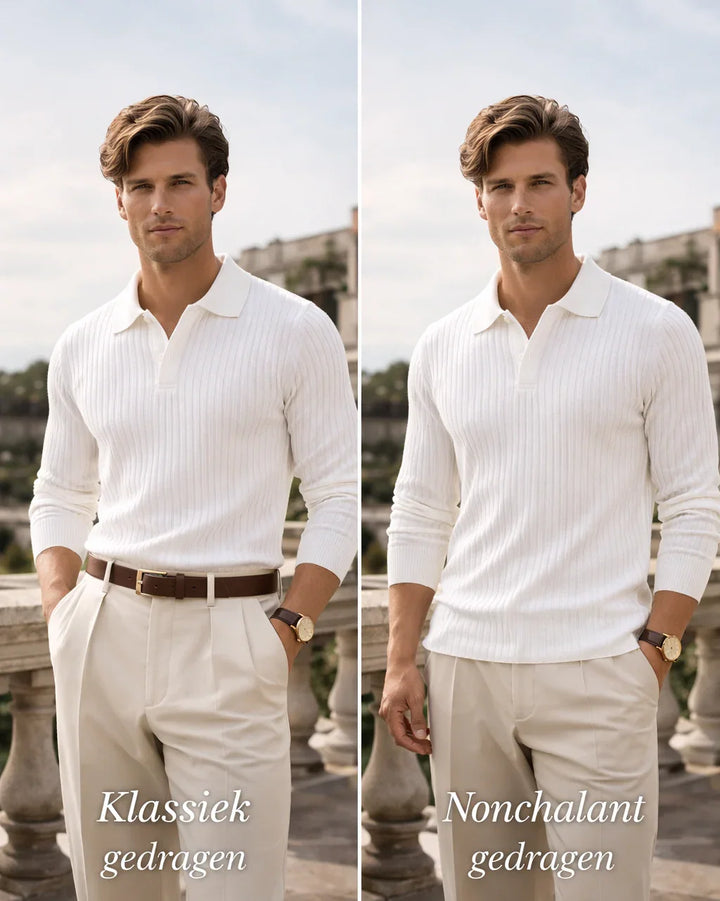 Benjamin | Polo s otvoreným golierom