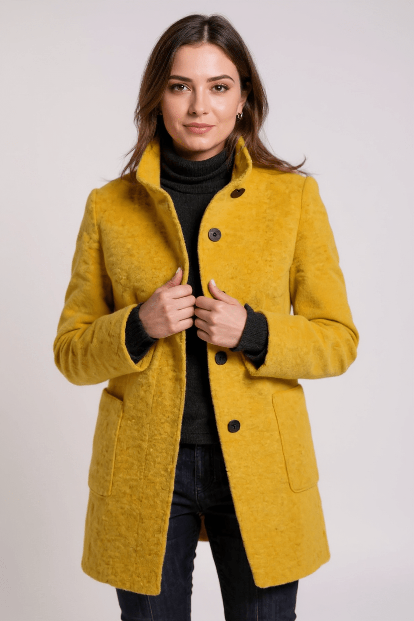Fiora  | Elegantný kabát s nordickým dizajnom