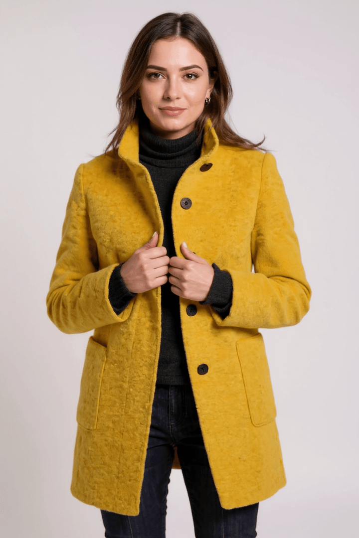 Fiora  | Elegantný kabát s nordickým dizajnom