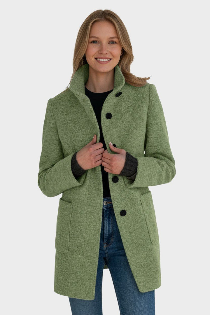 Fiora  | Elegantný kabát s nordickým dizajnom