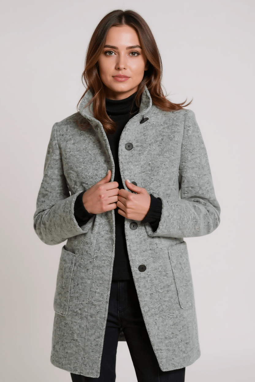 Fiora  | Elegantný kabát s nordickým dizajnom