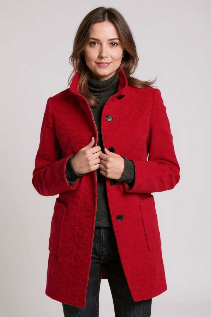 Fiora  | Elegantný kabát s nordickým dizajnom