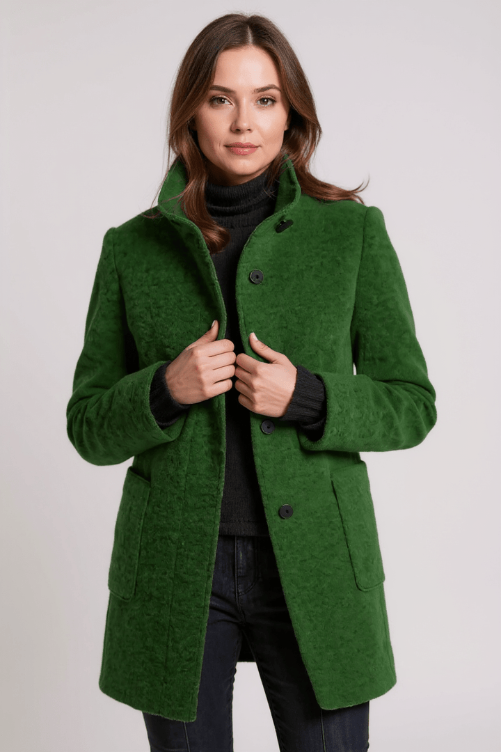 Fiora  | Elegantný kabát s nordickým dizajnom