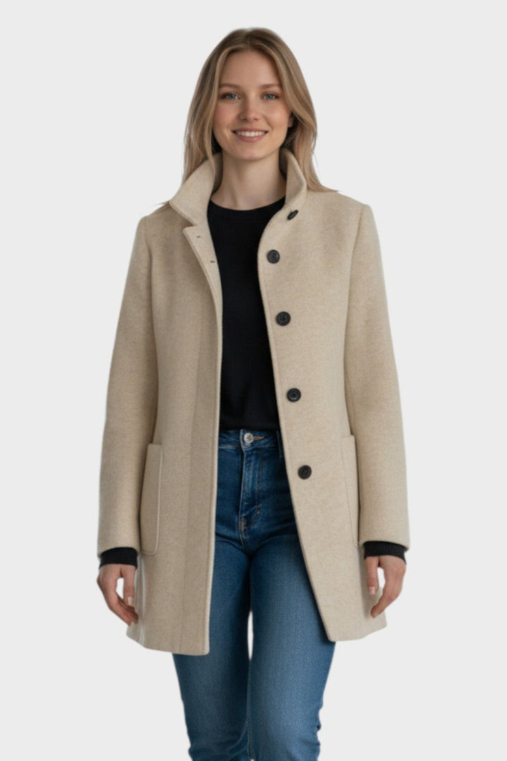 Fiora  | Elegantný kabát s nordickým dizajnom
