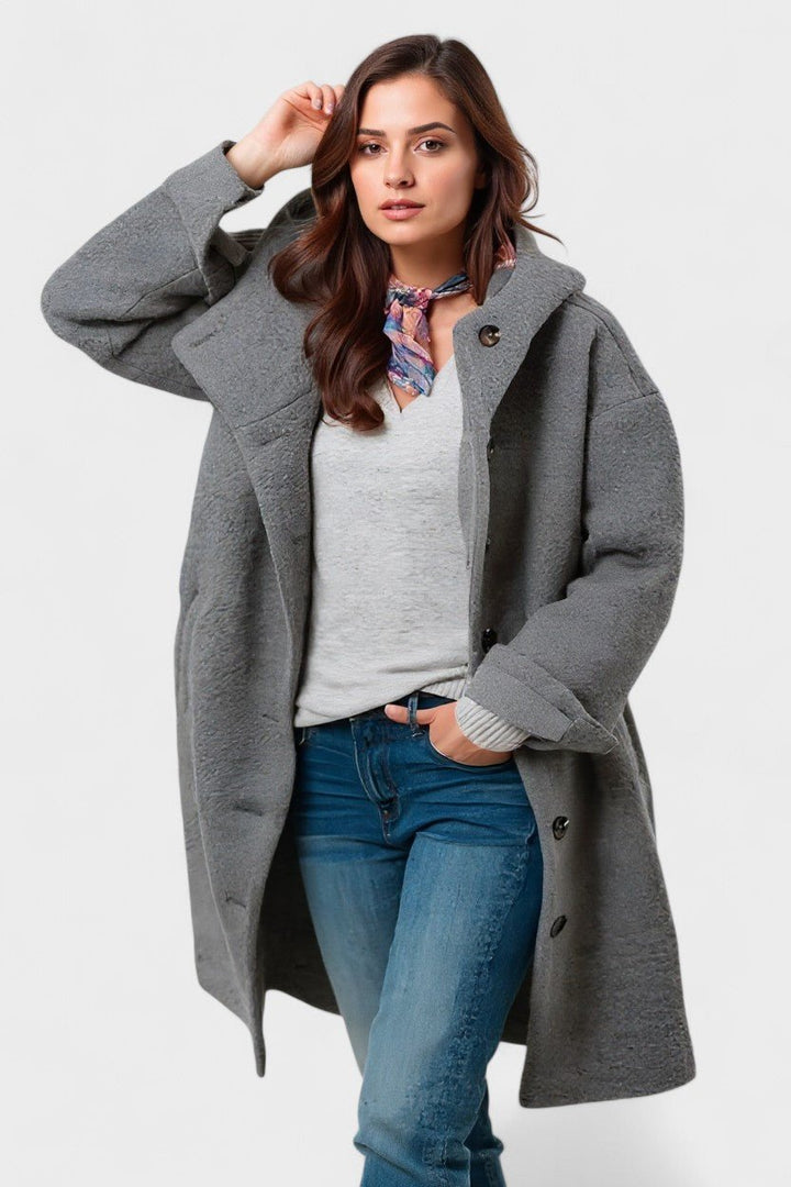 Freja  | Elegantný stredne dlhý kabát