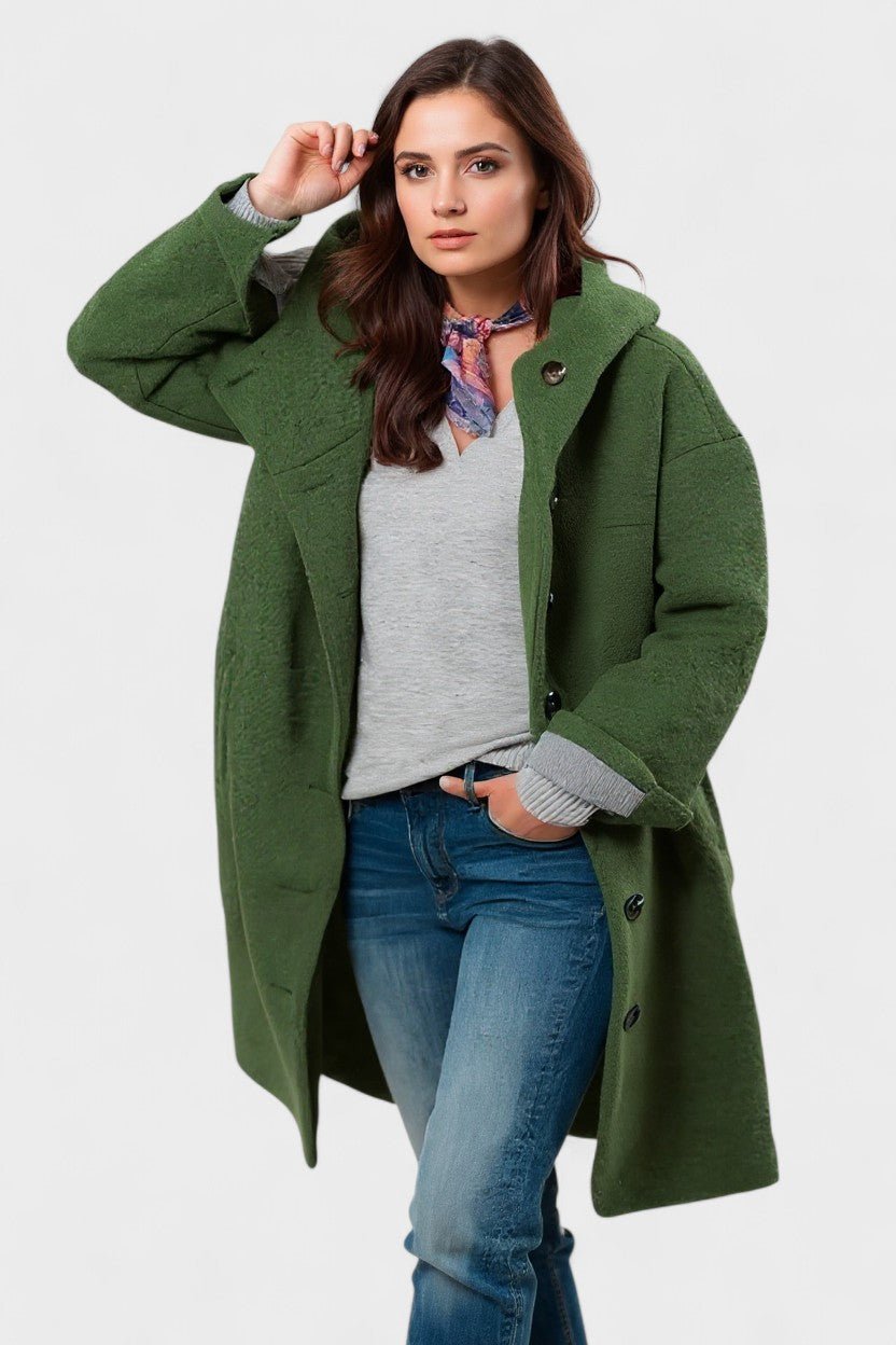 Freja  | Elegantný stredne dlhý kabát