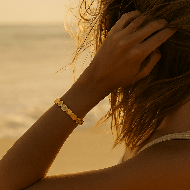 Frida | Pulseira Dourada